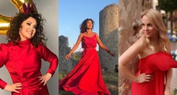 Poznate Hrvatice nisu odoljele crvenim haljinama koje su definicija elegancije
